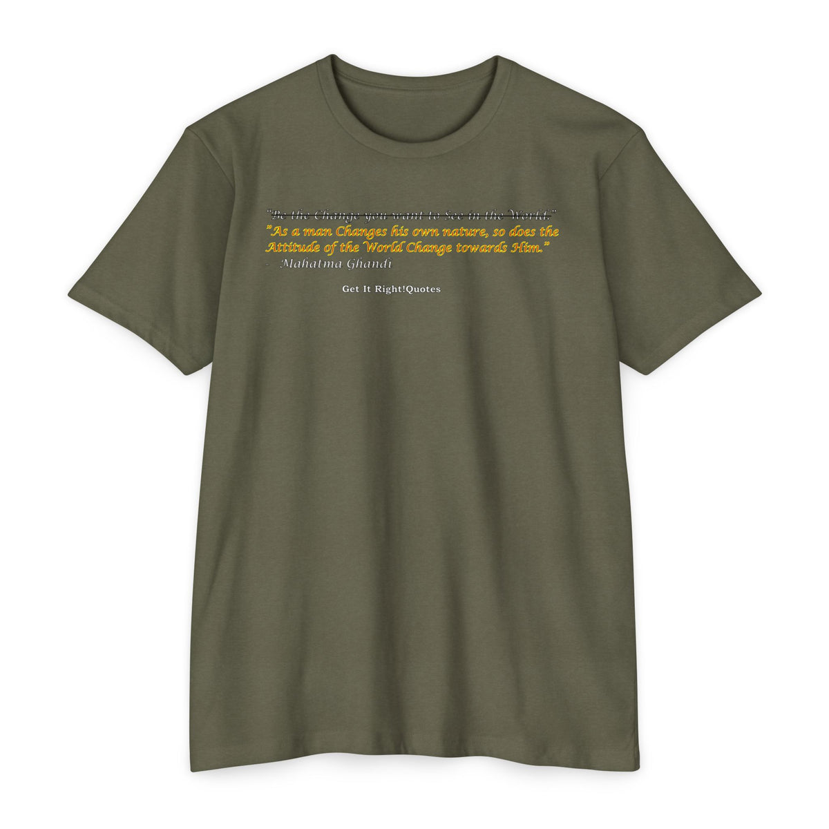 Ghandi with the wind T-Shirt
