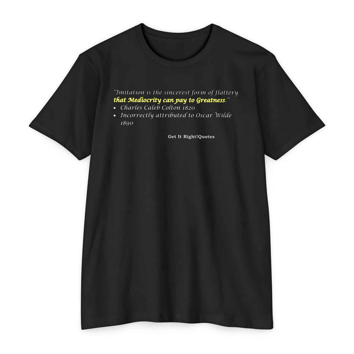 Imitation Flattery Quote