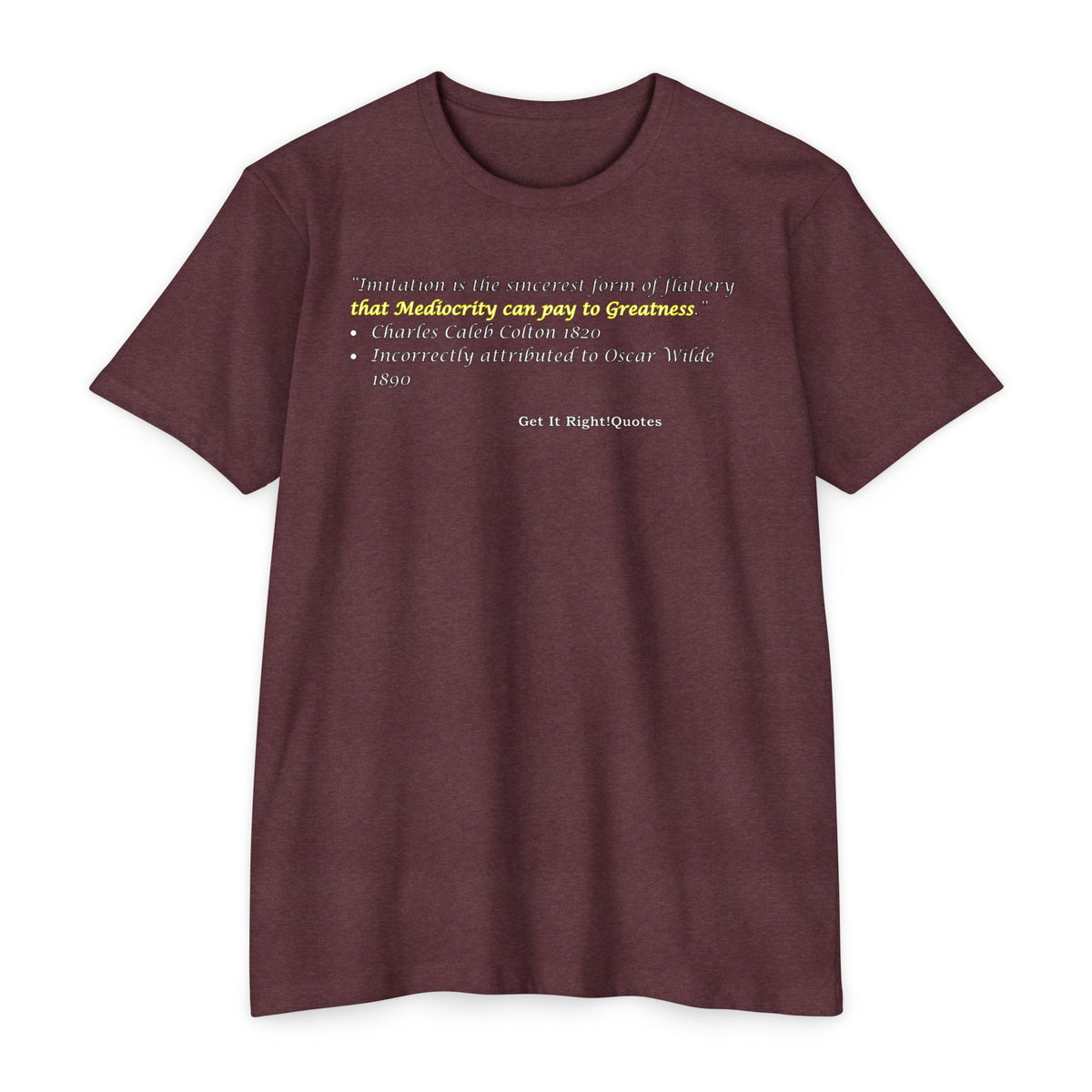 Imitation Flattery Quote