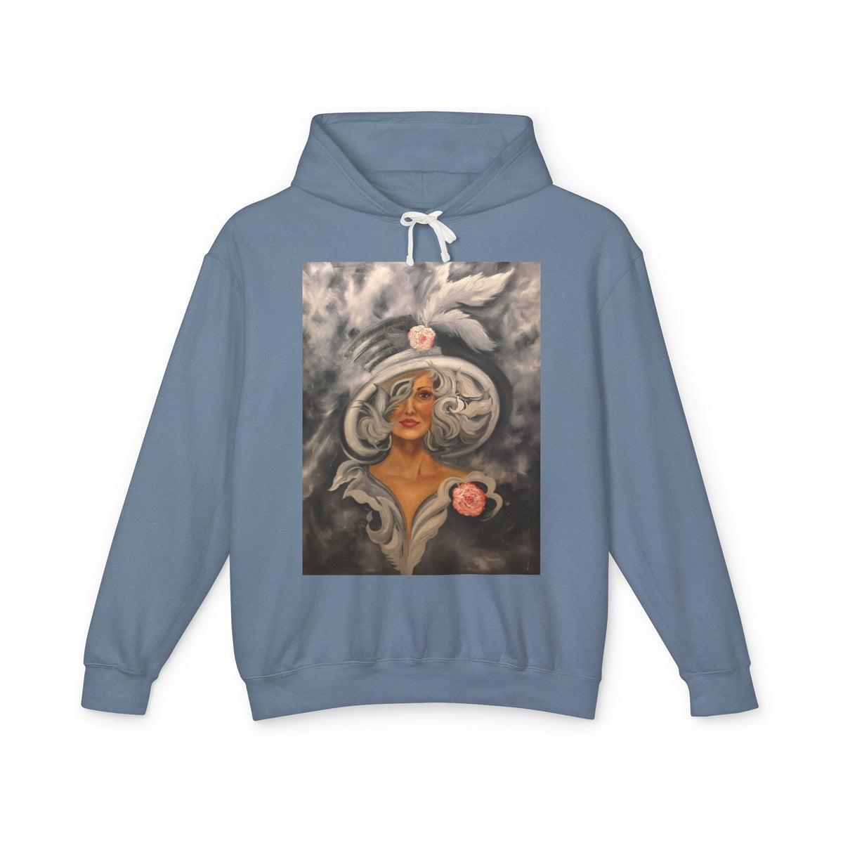 Lady Beautiful by KOKO33 Lightweight Hooded Sweatshirt