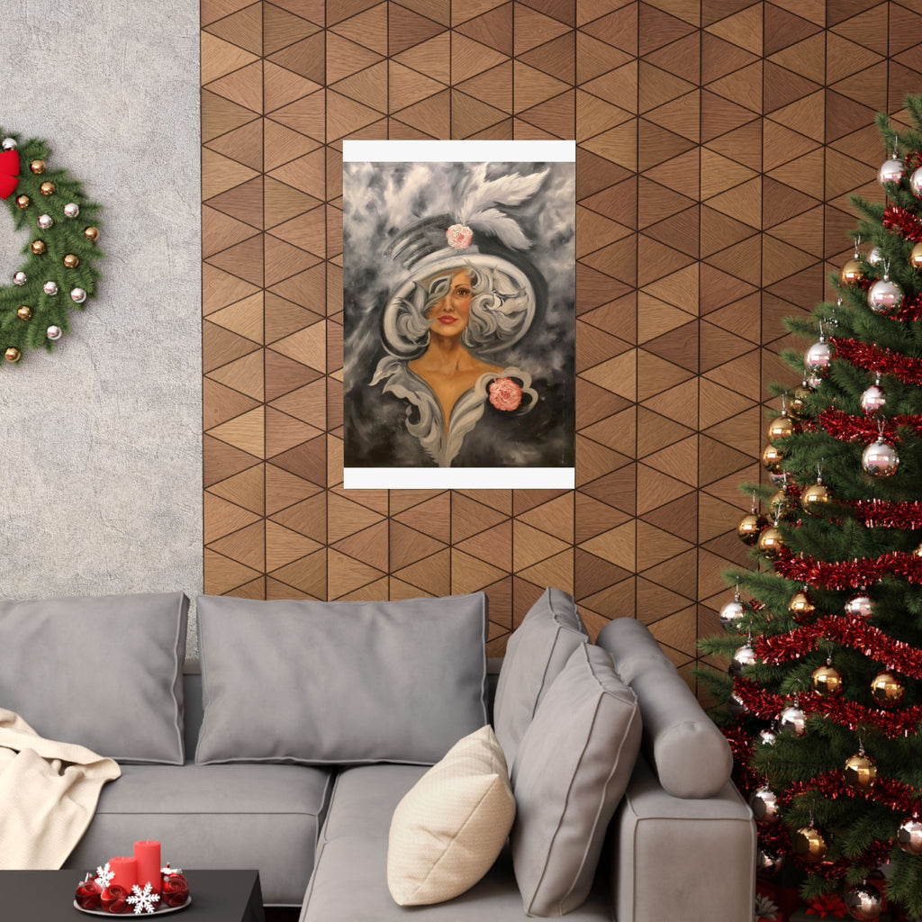 Lady Beautiful by KOKO33 Matte Vertical Posters