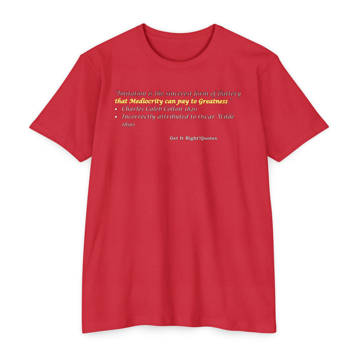 Imitation Flattery Quote