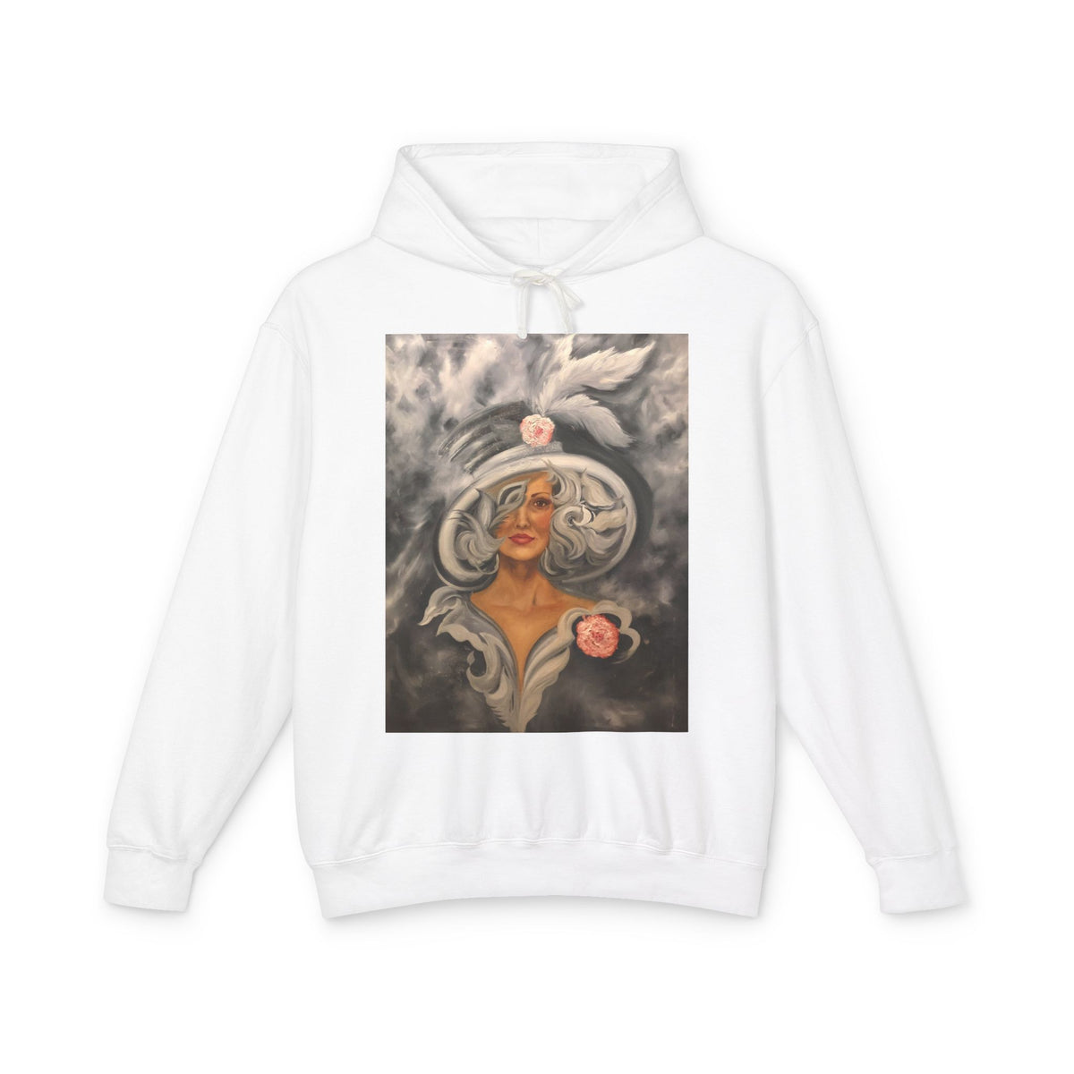 Lady Beautiful by KOKO33 Lightweight Hooded Sweatshirt