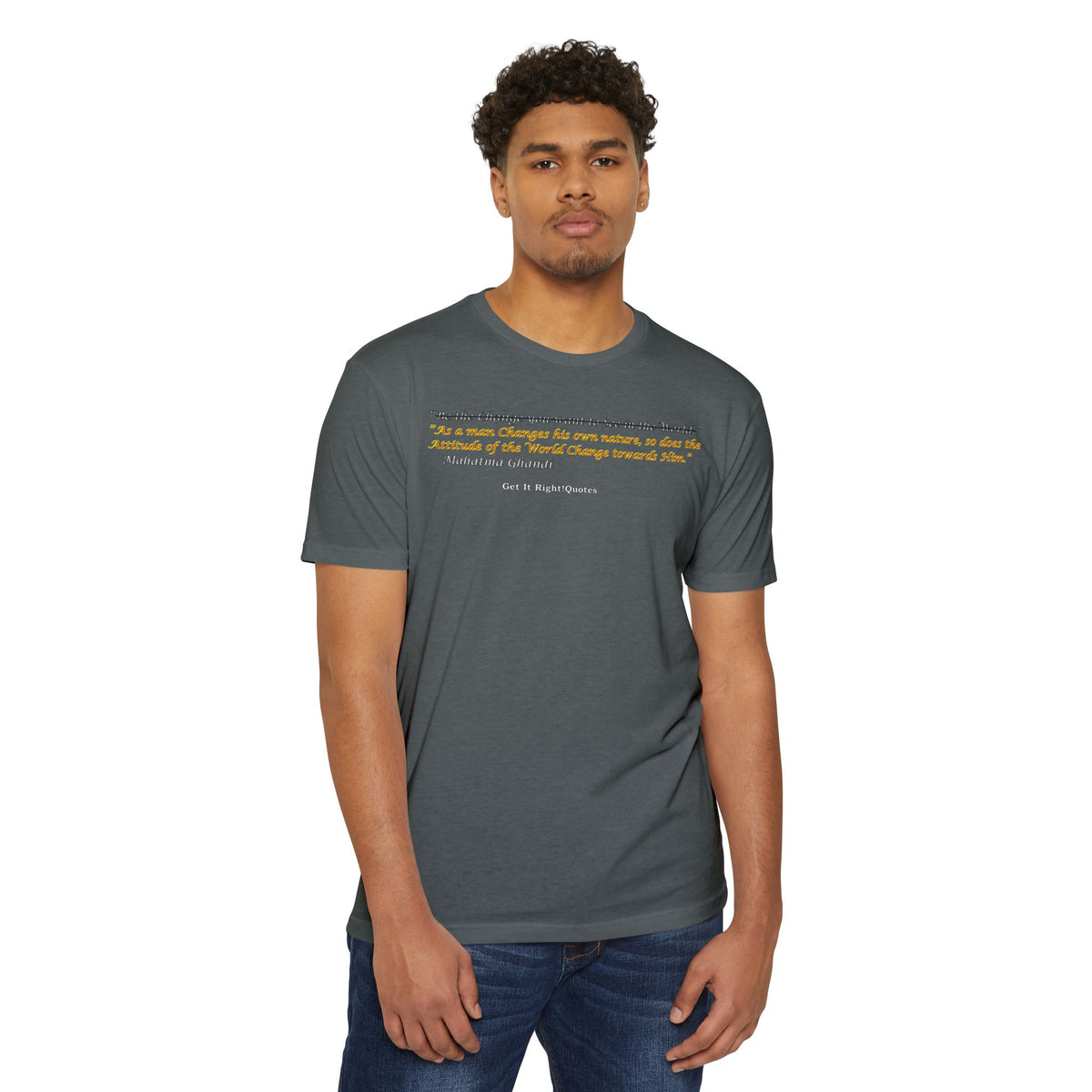 Ghandi with the wind T-Shirt
