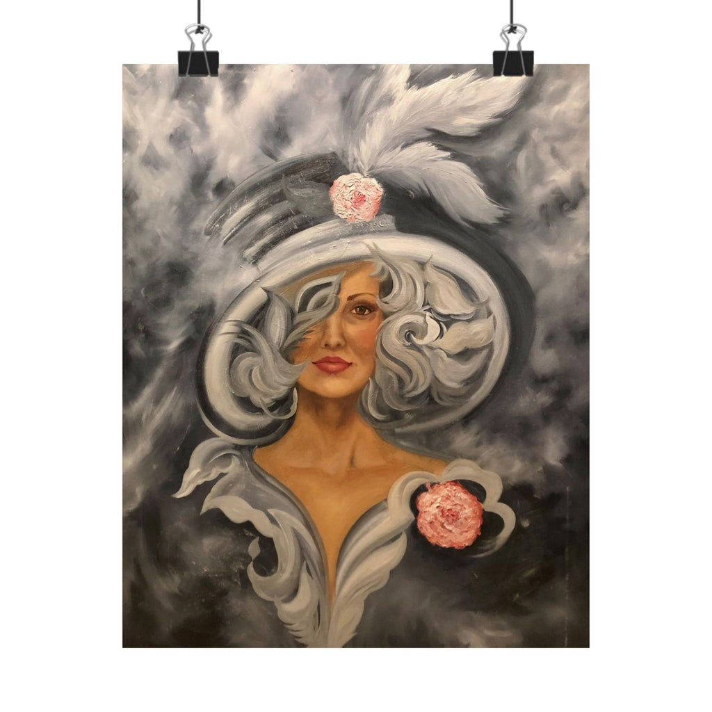Lady Beautiful by KOKO33 Matte Vertical Posters