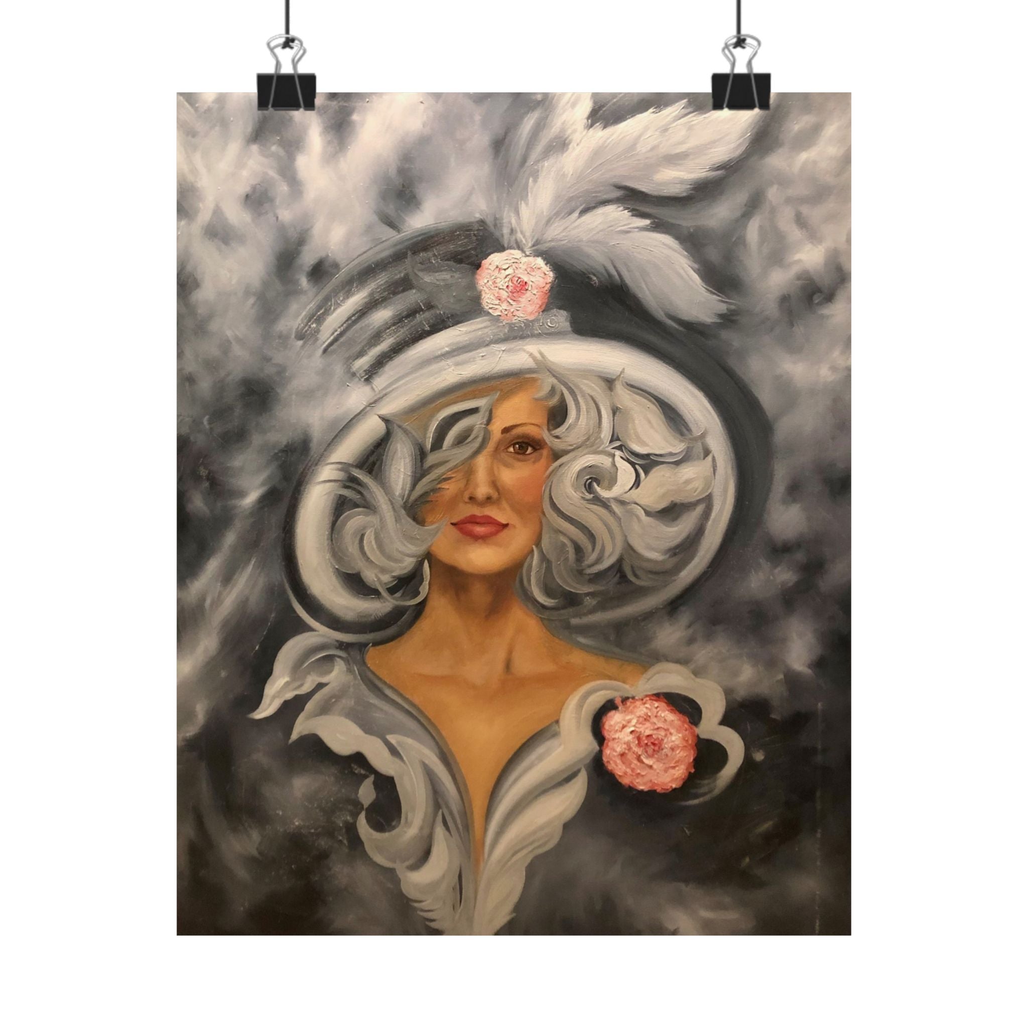 Lady Beautiful by KOKO33 Matte Vertical Posters