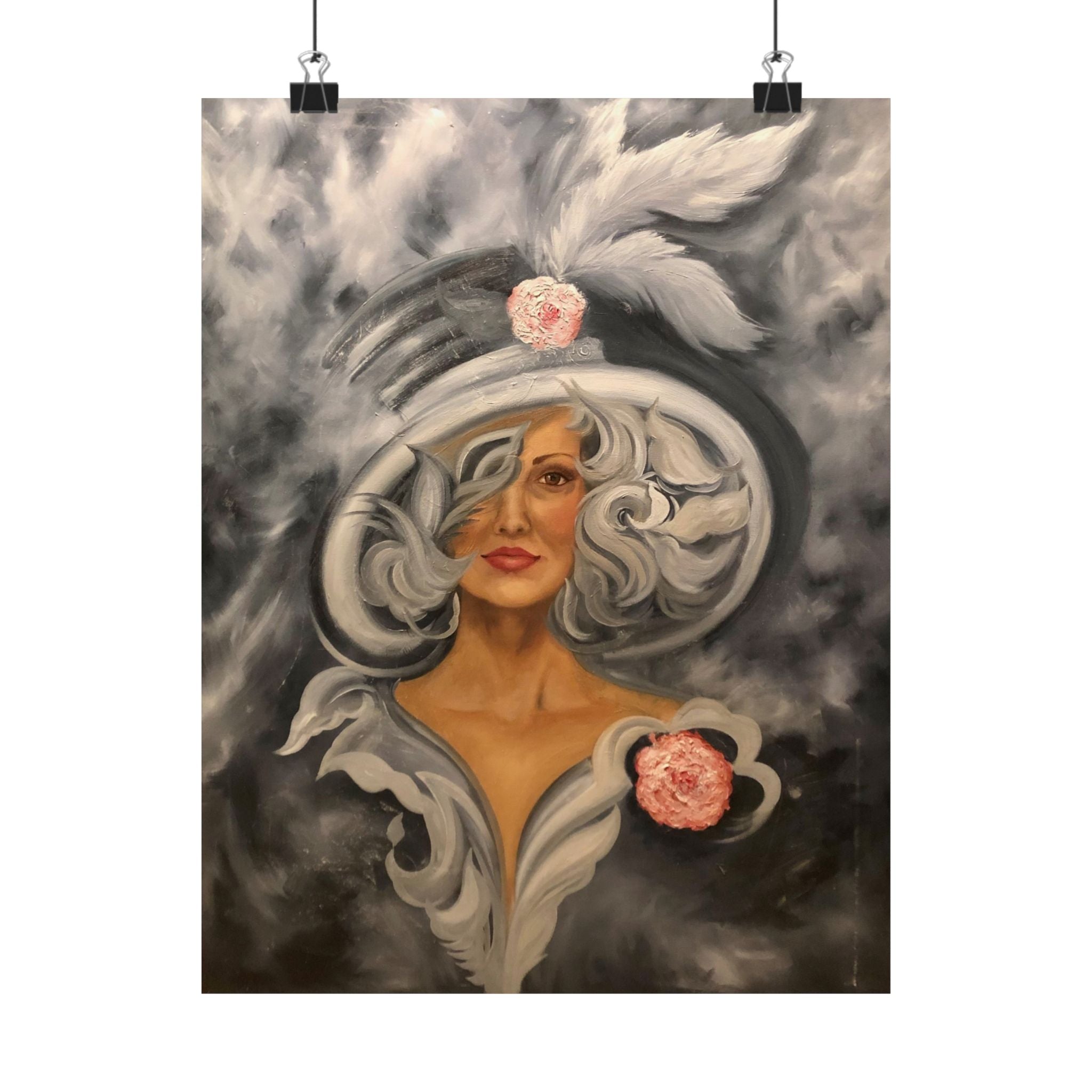 Lady Beautiful by KOKO33 Matte Vertical Posters