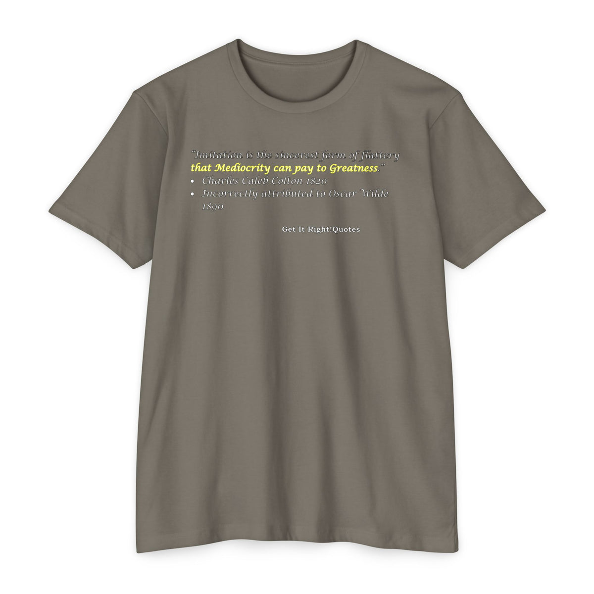 Imitation Flattery Quote