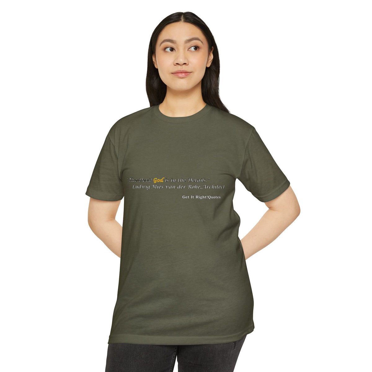 God is in the details T-Shirt