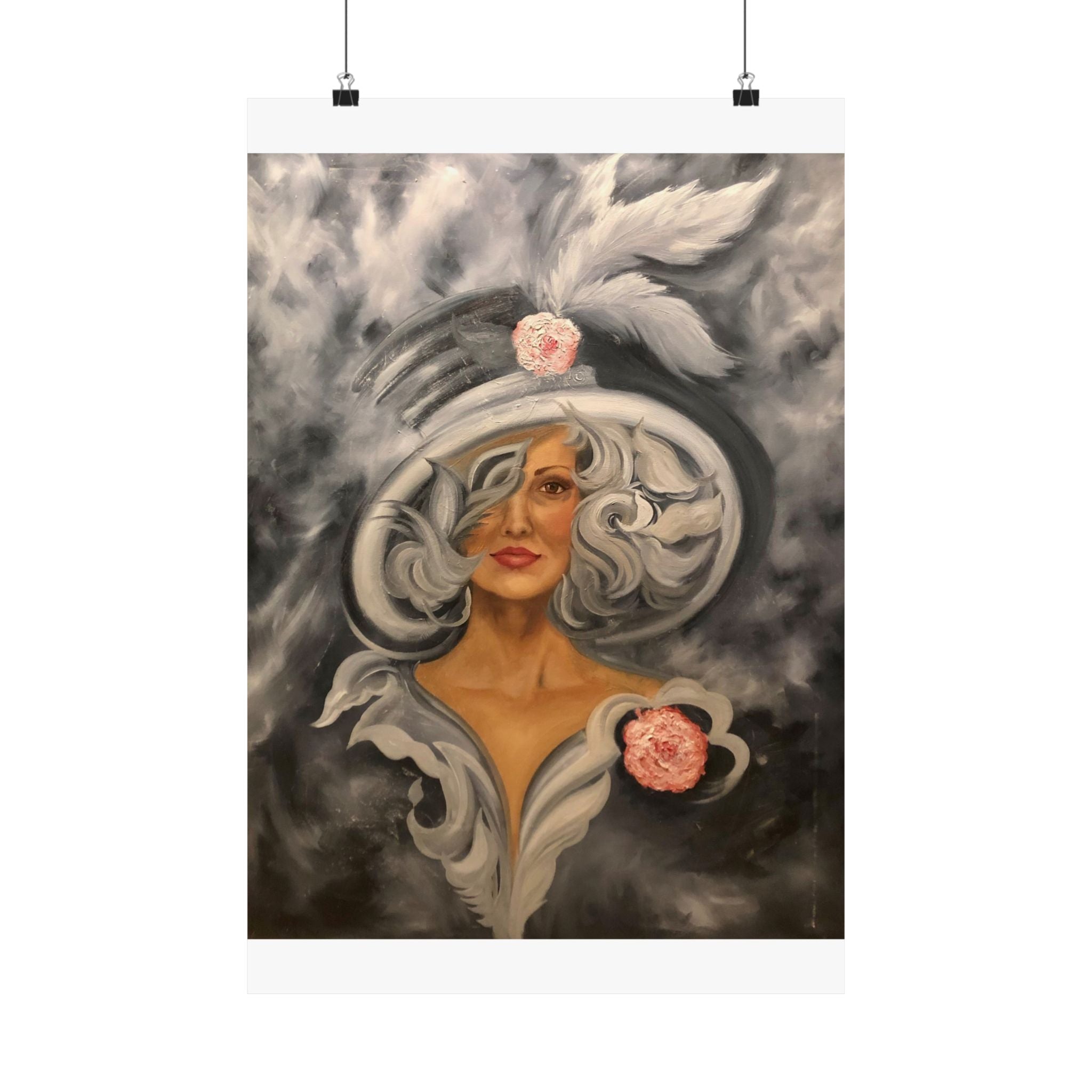 Lady Beautiful by KOKO33 Matte Vertical Posters
