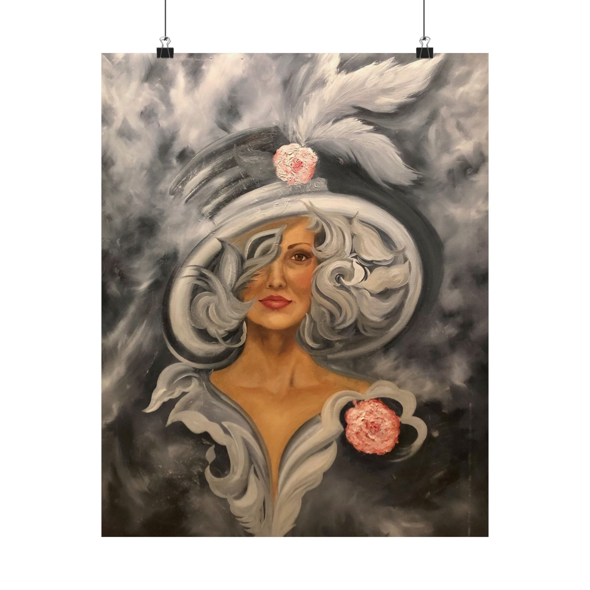 Lady Beautiful by KOKO33 Matte Vertical Posters
