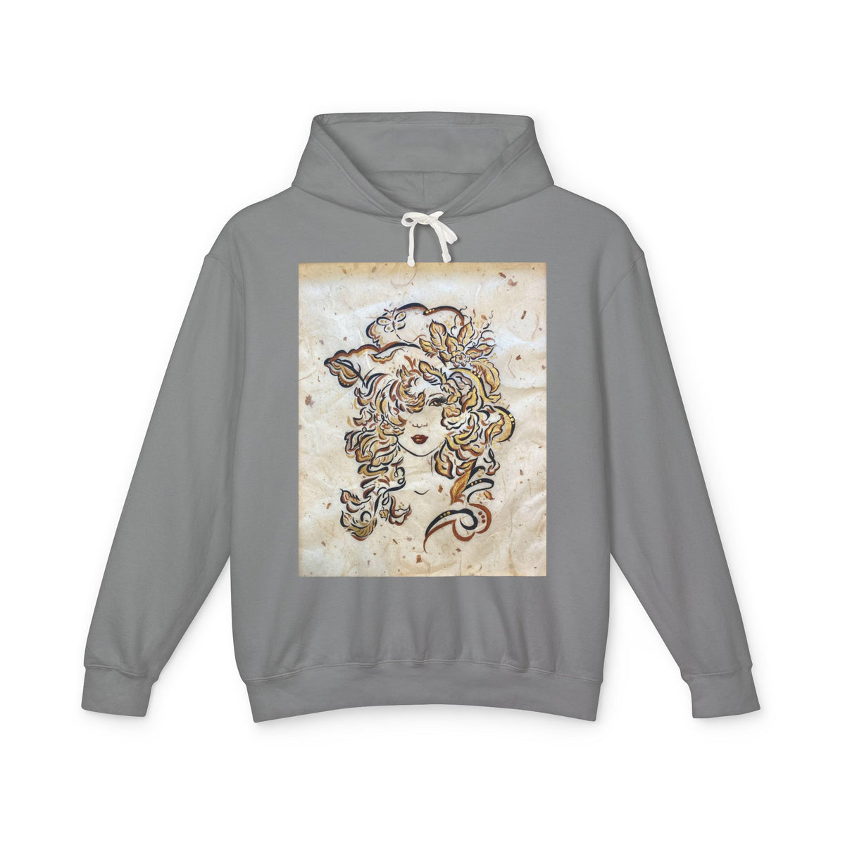 Arabella Full Print Lightweight Hooded Sweatshirt