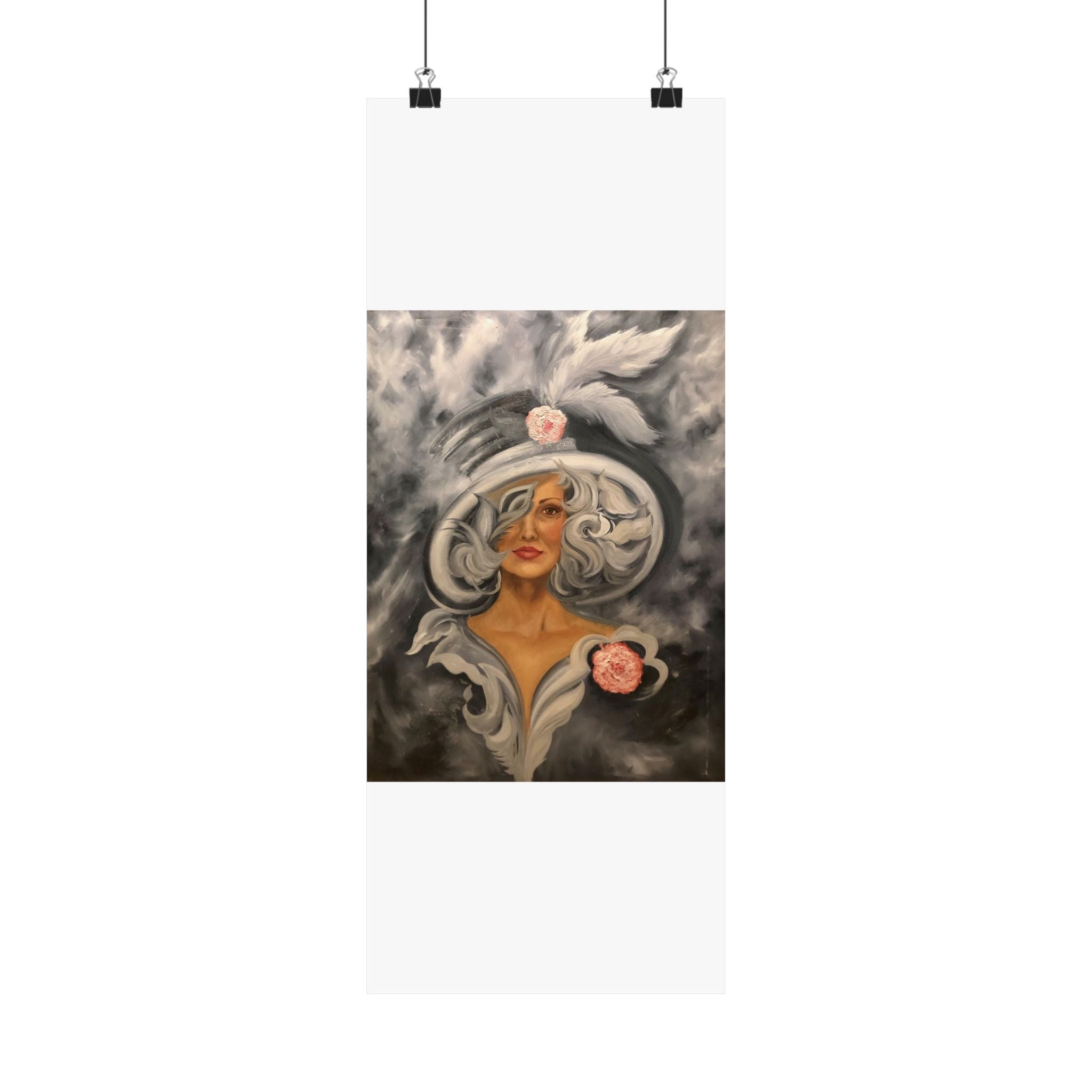 Lady Beautiful by KOKO33 Matte Vertical Posters