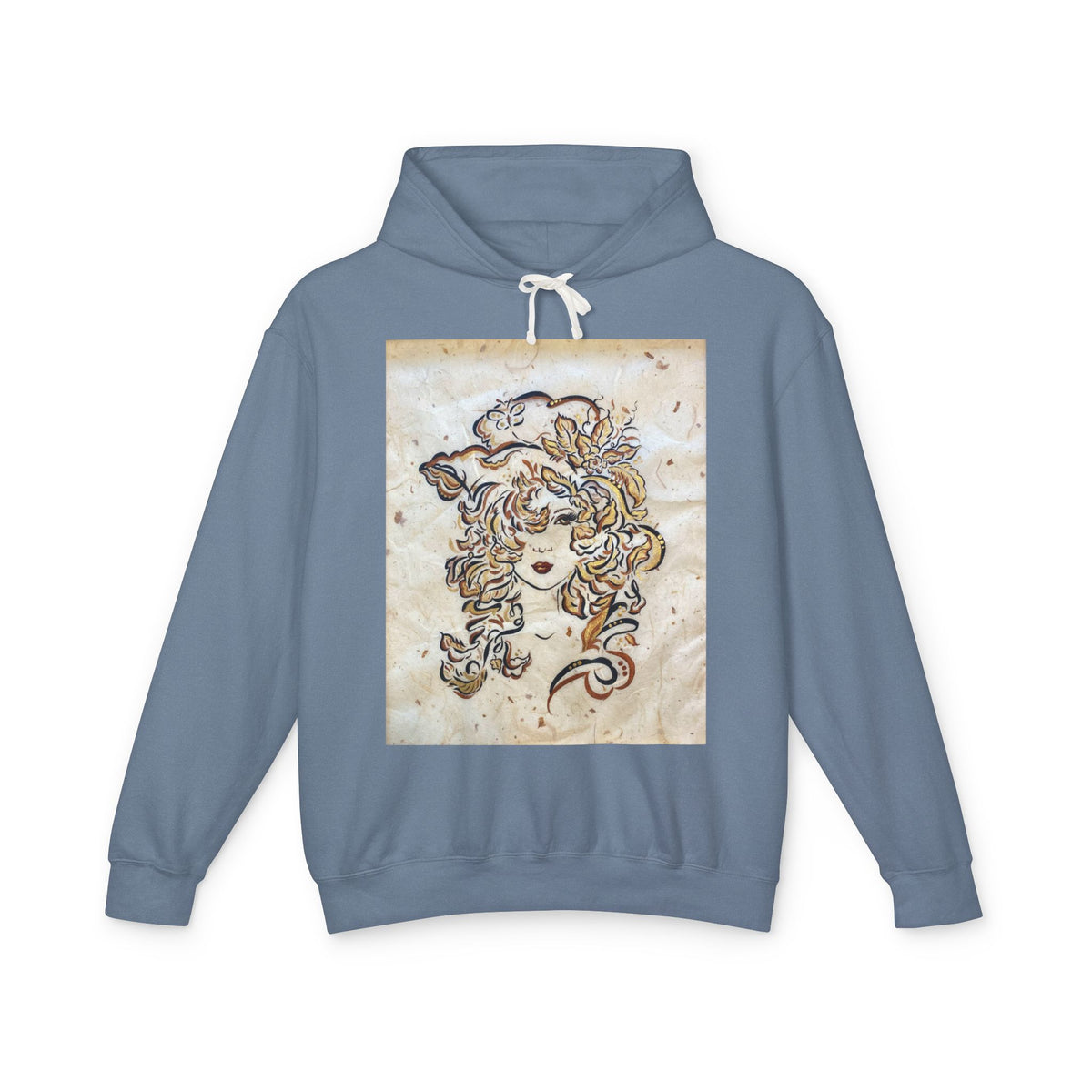 Arabella Full Print Lightweight Hooded Sweatshirt