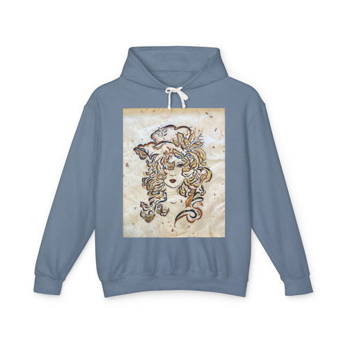 Arabella Full Print Lightweight Hooded Sweatshirt