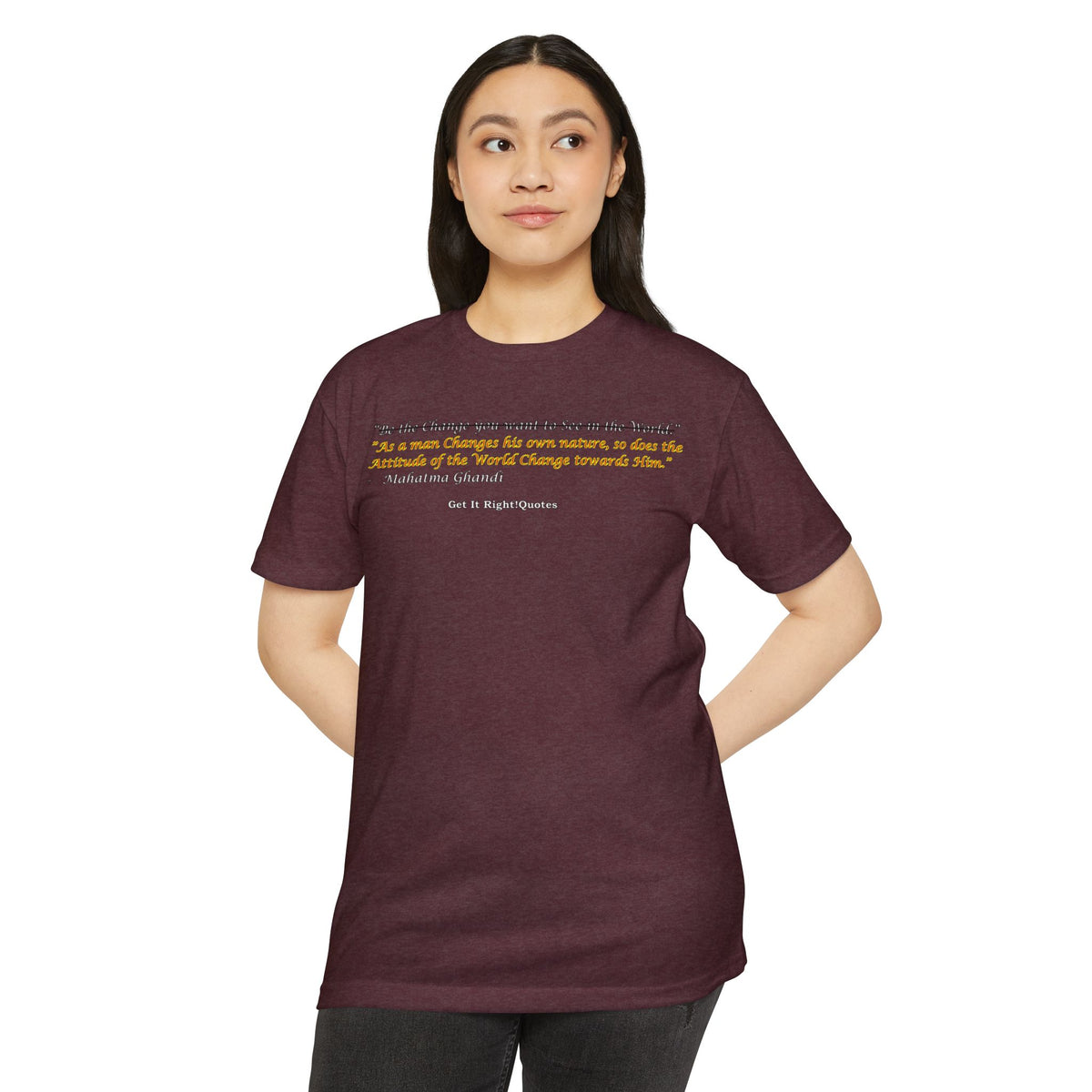 Ghandi with the wind T-Shirt