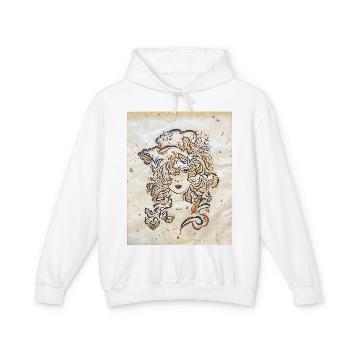 Arabella Full Print Lightweight Hooded Sweatshirt