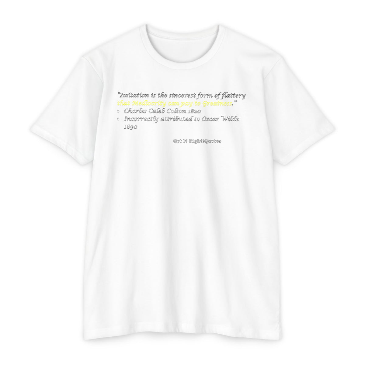 Imitation Flattery Quote