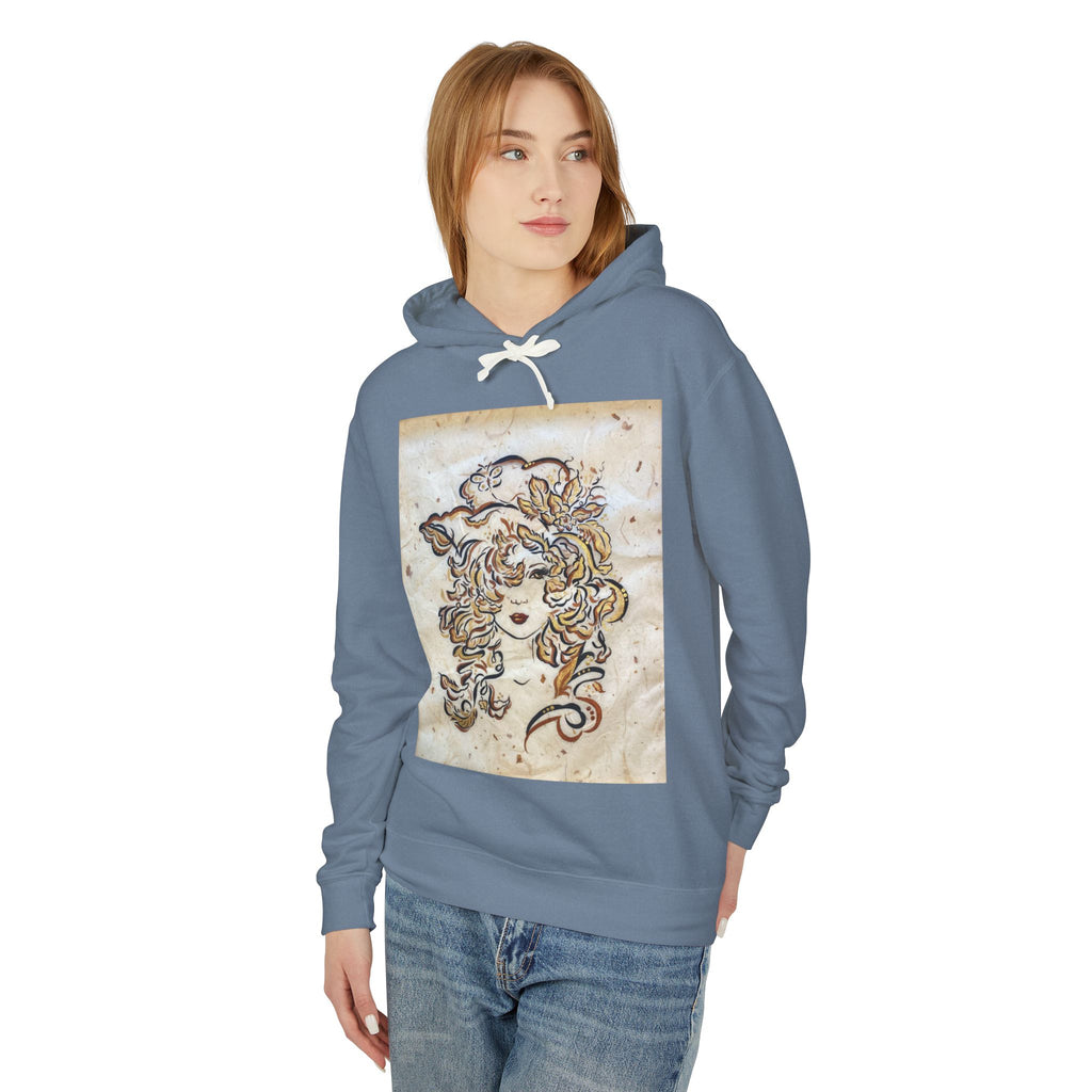 Arabella Full Print Lightweight Hooded Sweatshirt