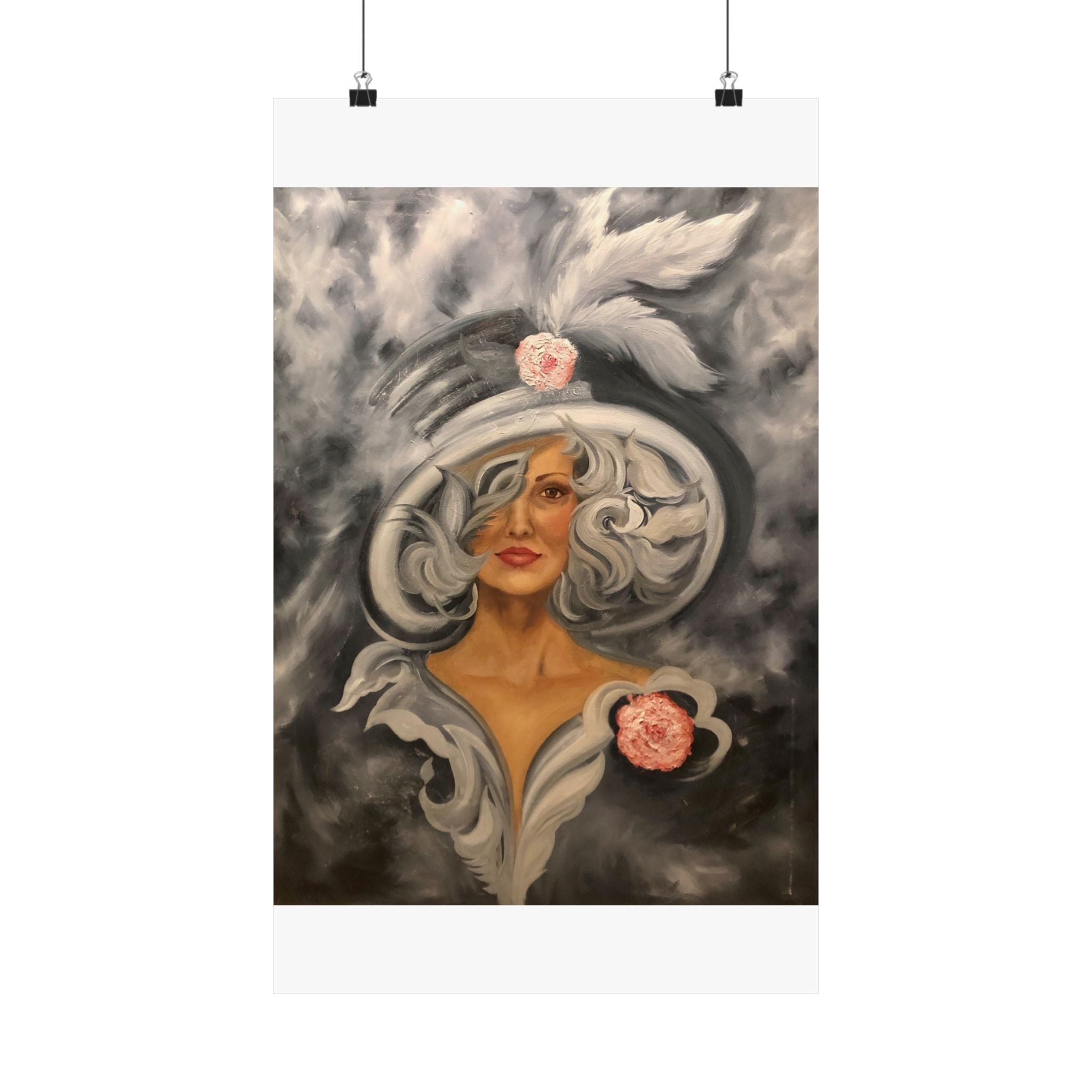 Lady Beautiful by KOKO33 Matte Vertical Posters
