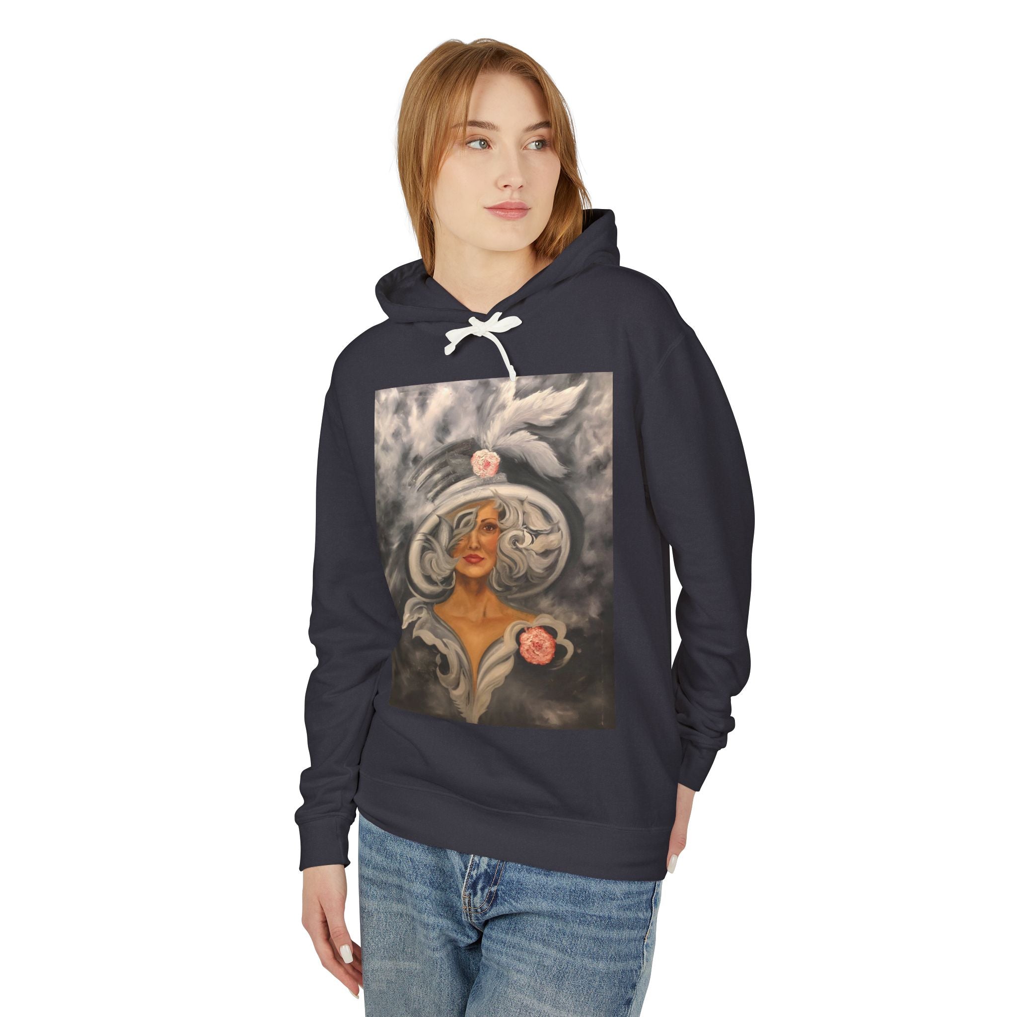 Lady Beautiful by KOKO33 Lightweight Hooded Sweatshirt