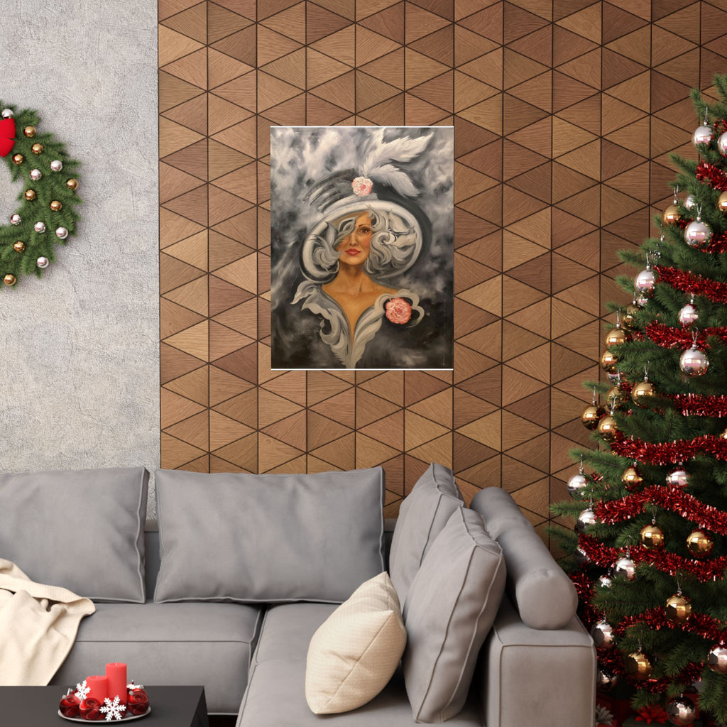 Lady Beautiful by KOKO33 Matte Vertical Posters
