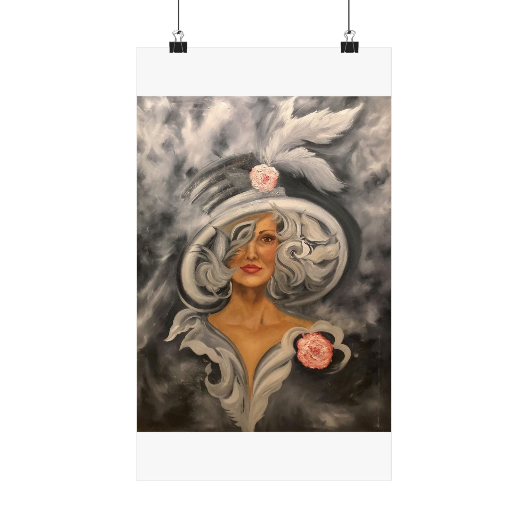 Lady Beautiful by KOKO33 Matte Vertical Posters
