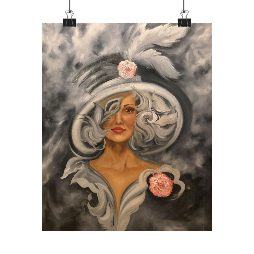 Lady Beautiful by KOKO33 Matte Vertical Posters
