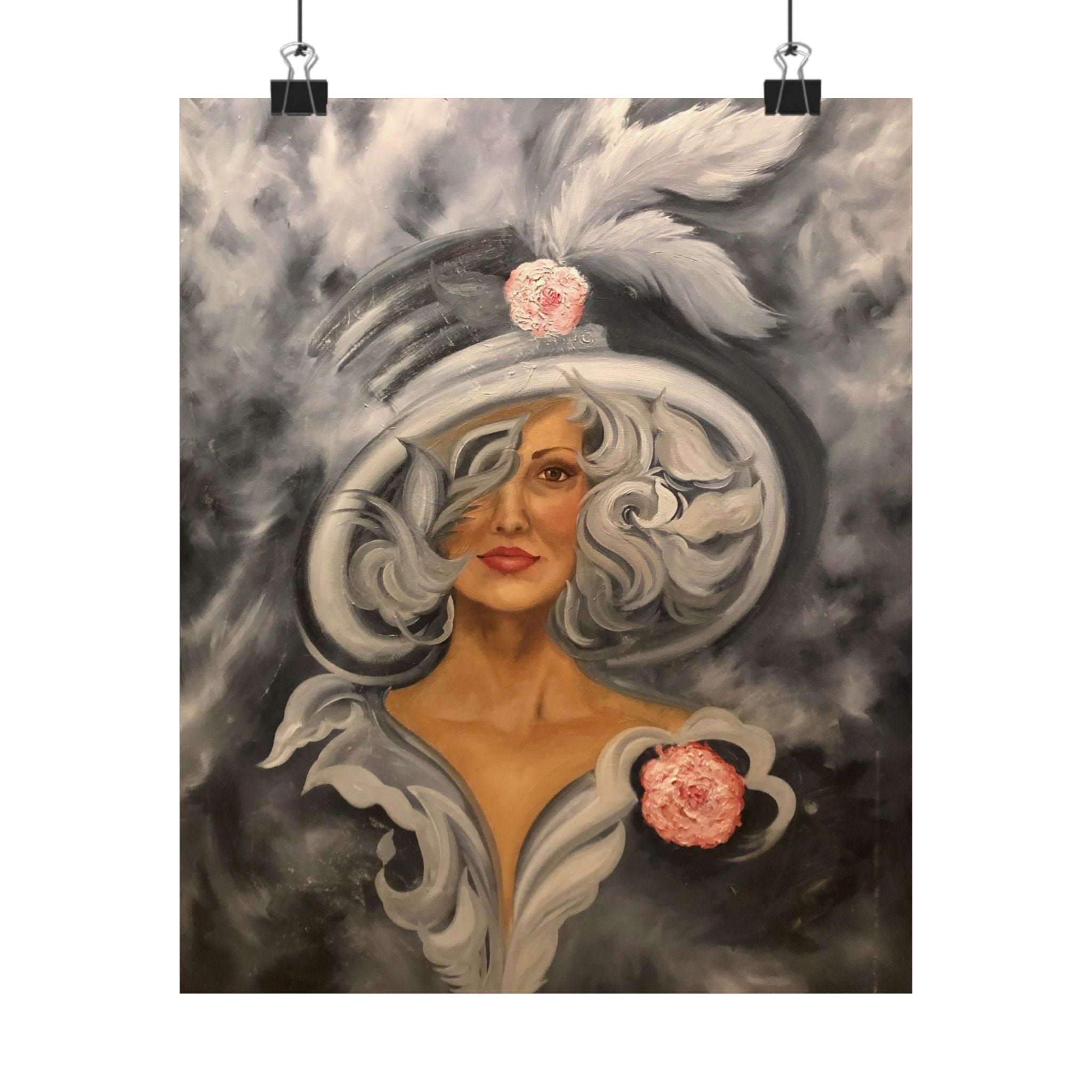 Lady Beautiful by KOKO33 Matte Vertical Posters