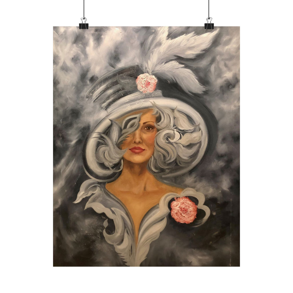 Lady Beautiful by KOKO33 Matte Vertical Posters