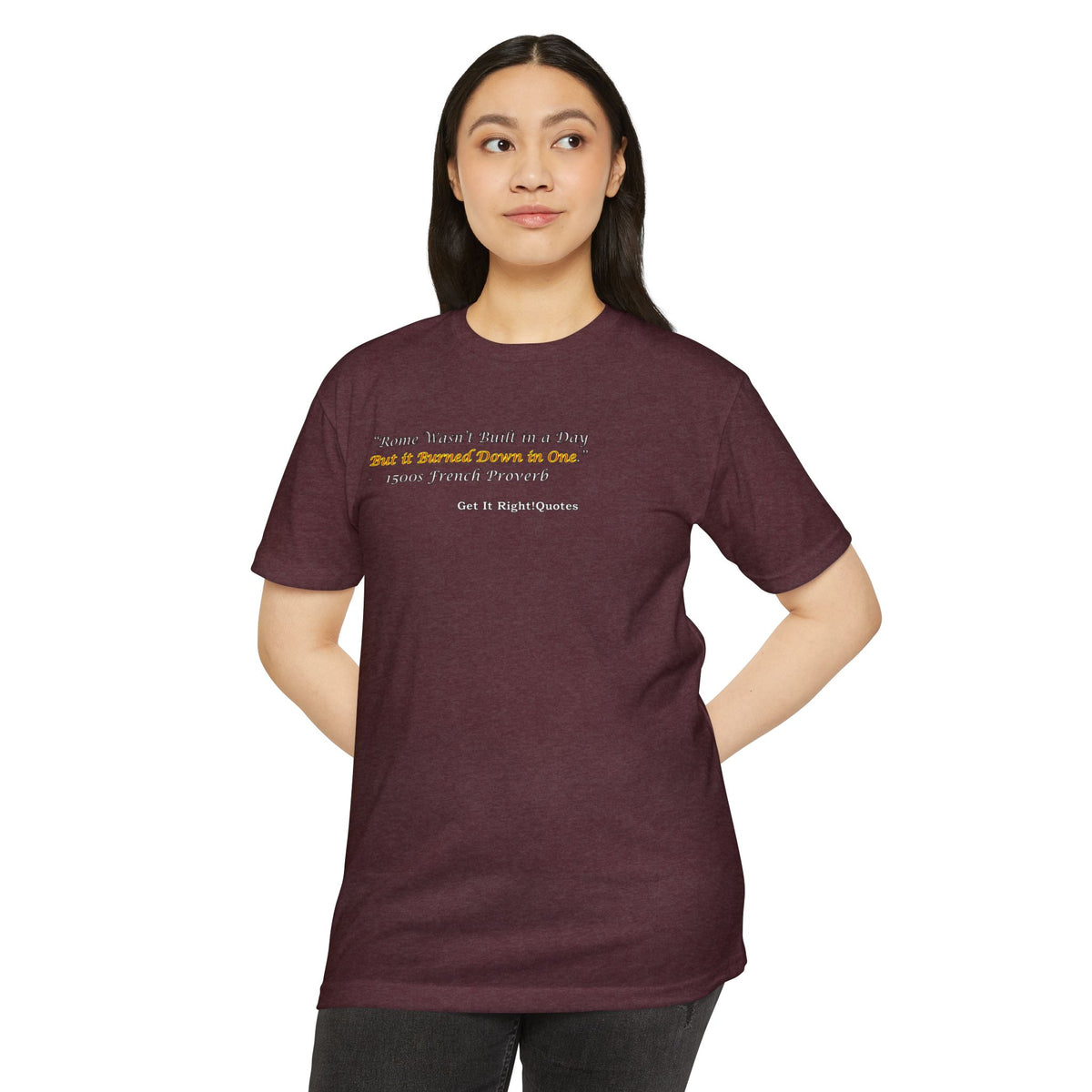Rome Burned in One T-Shirt
