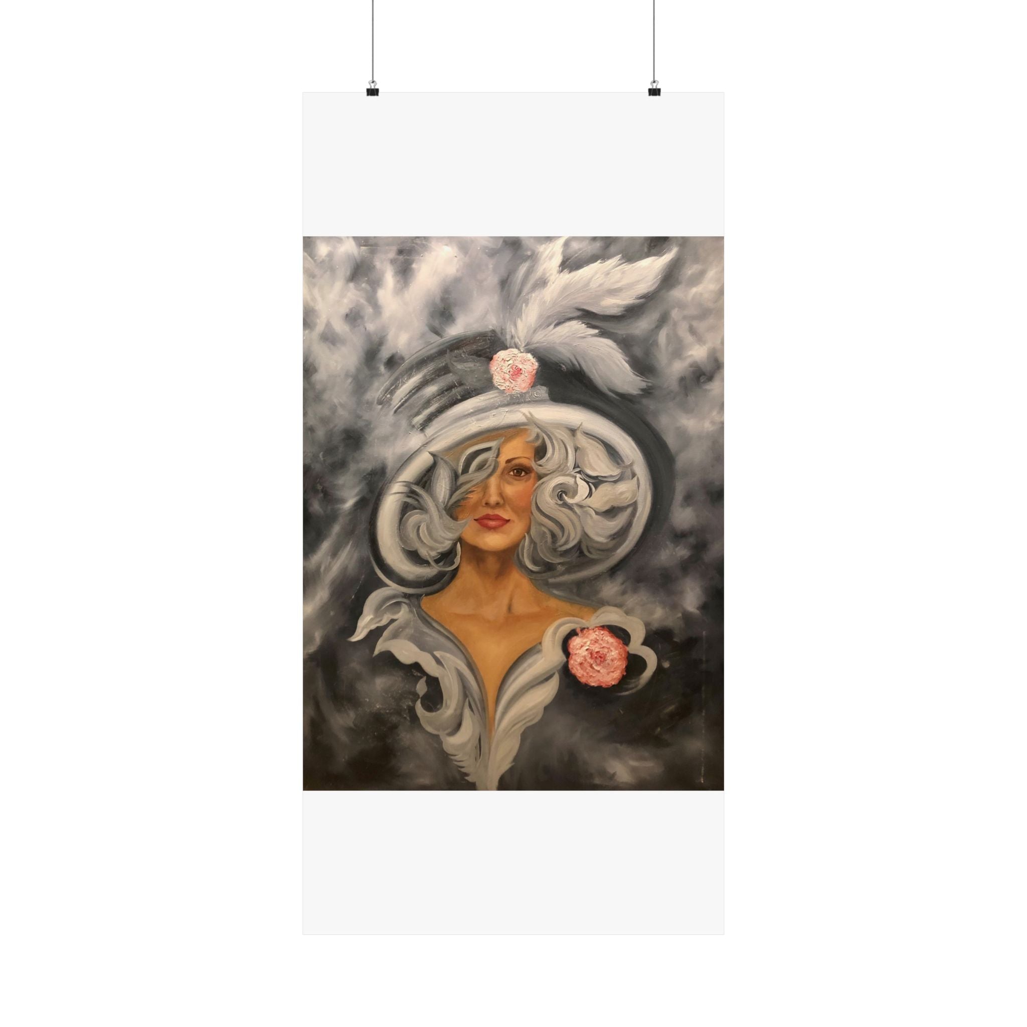 Lady Beautiful by KOKO33 Matte Vertical Posters