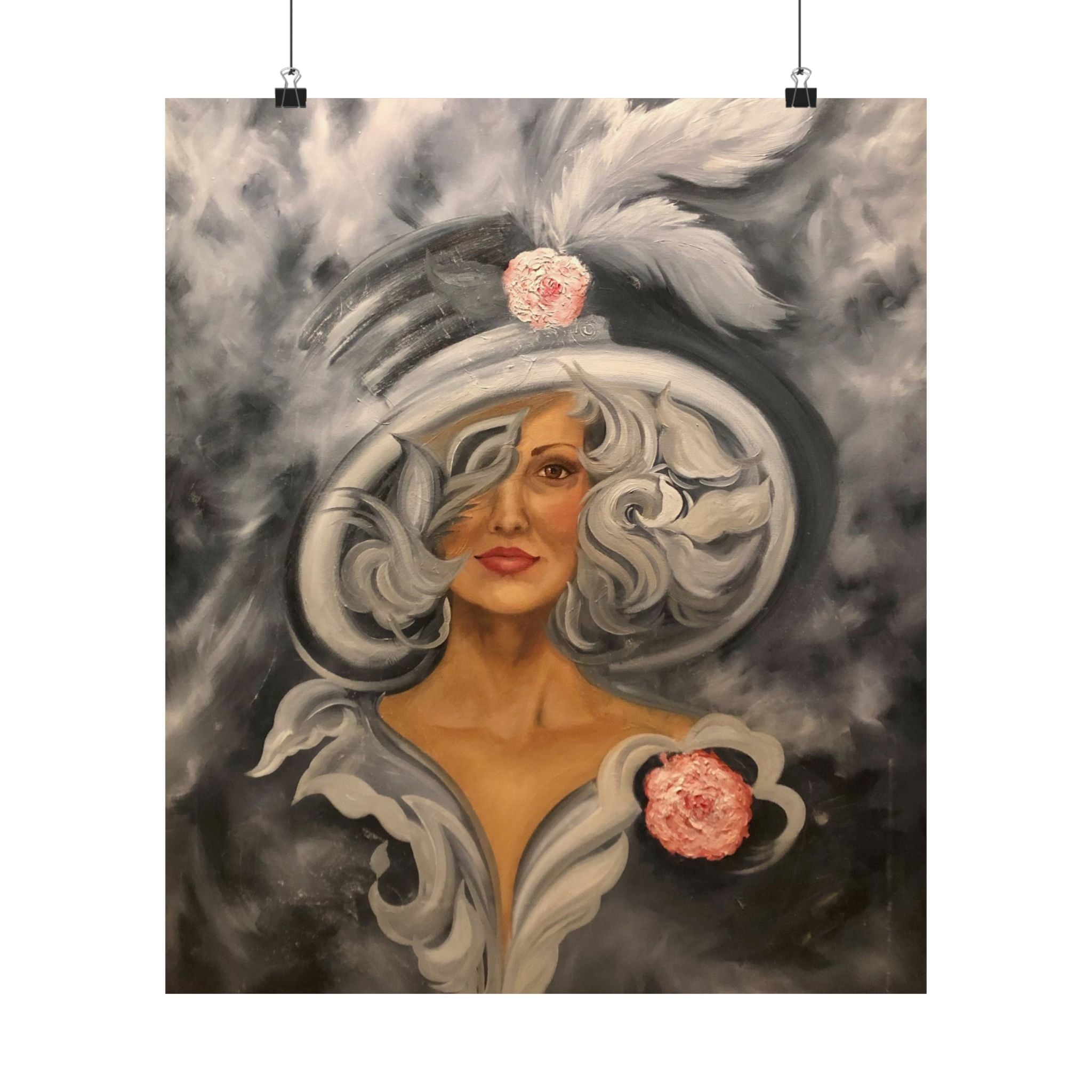Lady Beautiful by KOKO33 Matte Vertical Posters