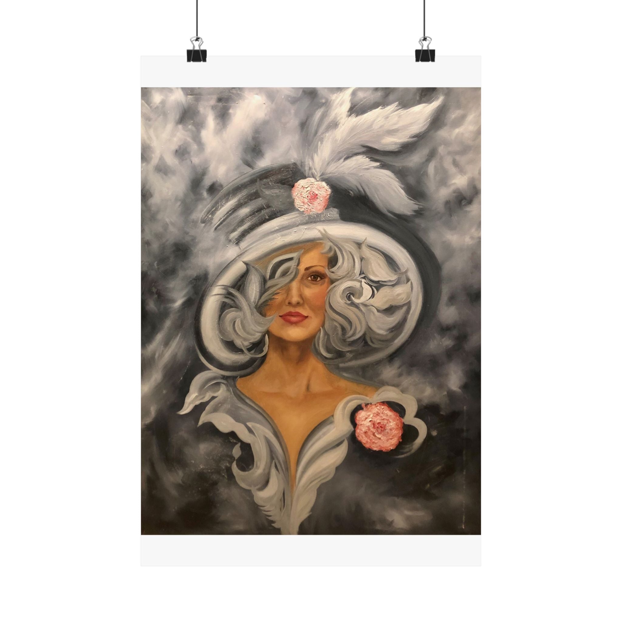 Lady Beautiful by KOKO33 Matte Vertical Posters