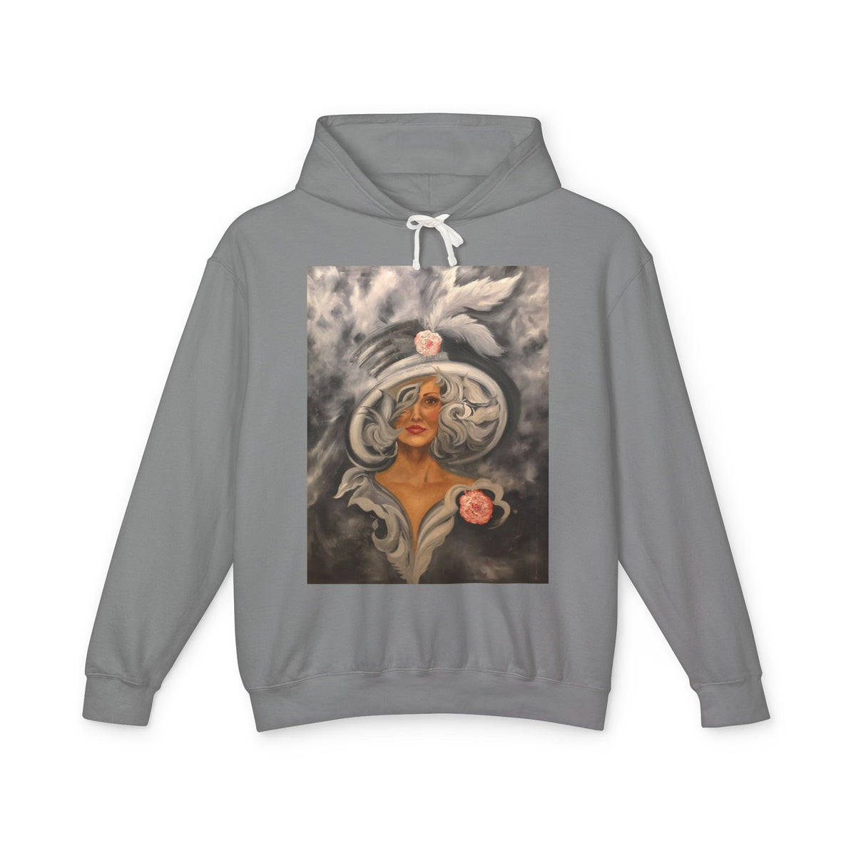Lady Beautiful by KOKO33 Lightweight Hooded Sweatshirt
