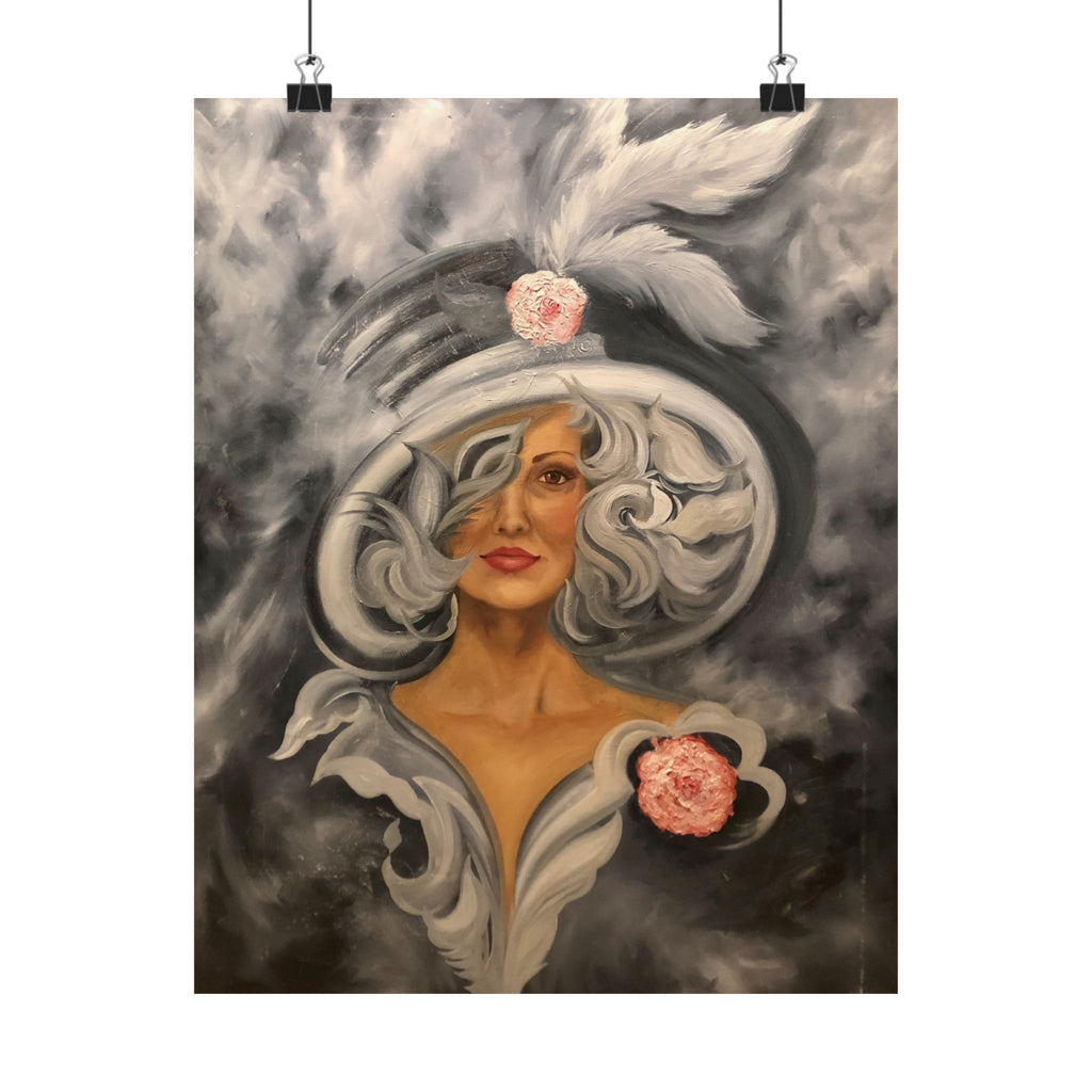 Lady Beautiful by KOKO33 Matte Vertical Posters