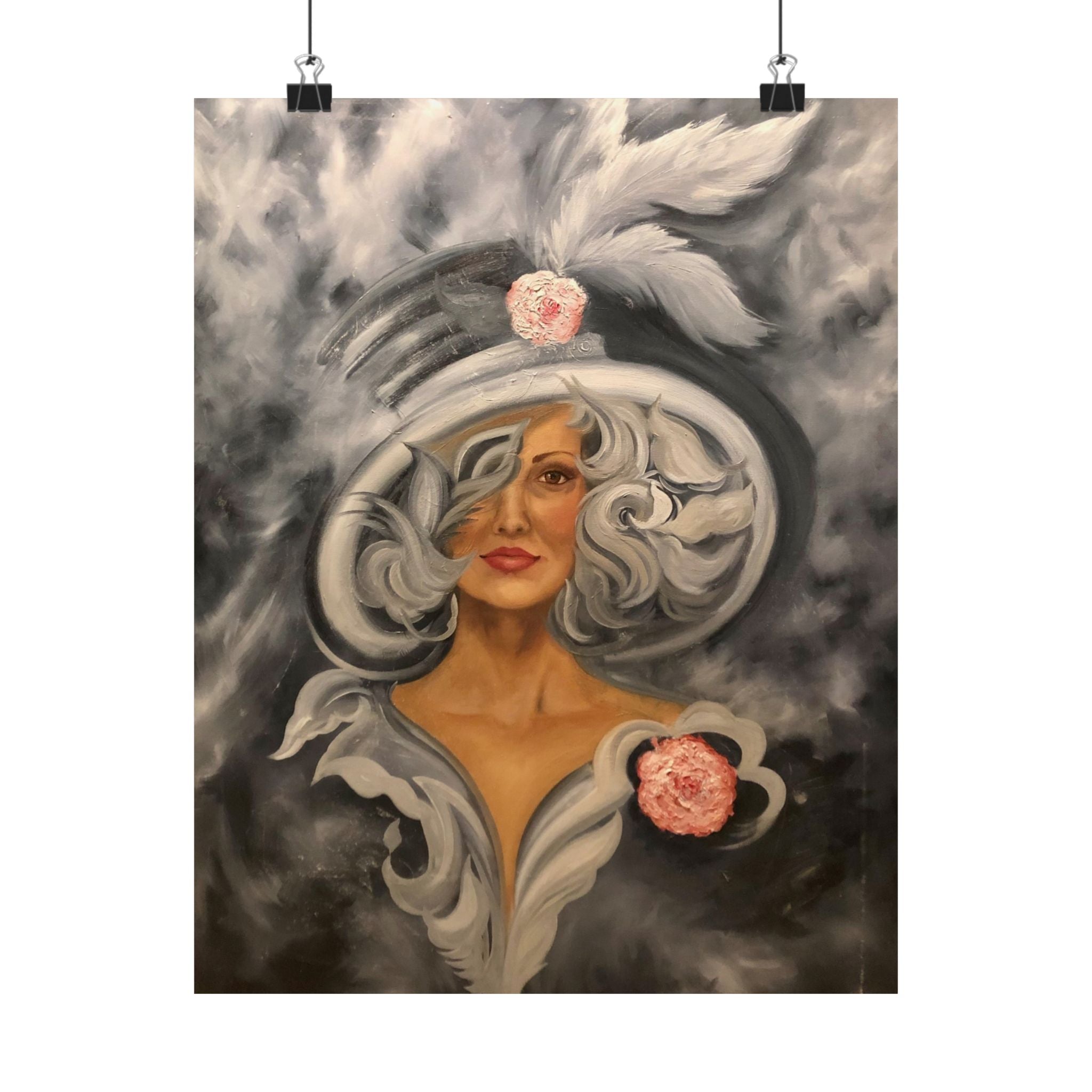 Lady Beautiful by KOKO33 Matte Vertical Posters