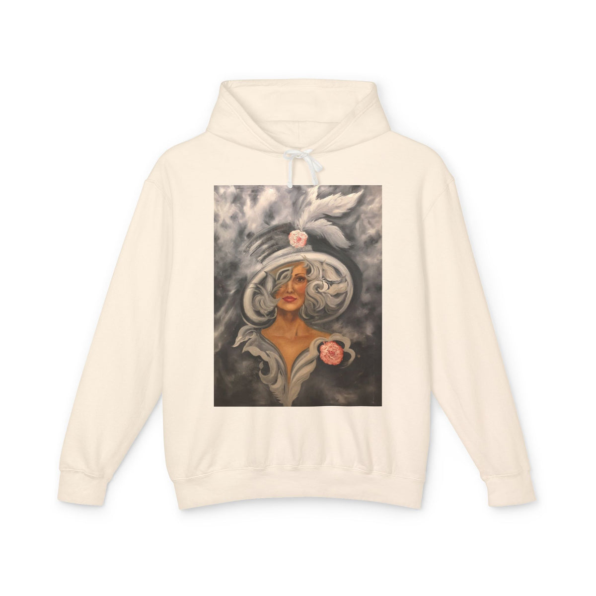 Lady Beautiful by KOKO33 Lightweight Hooded Sweatshirt