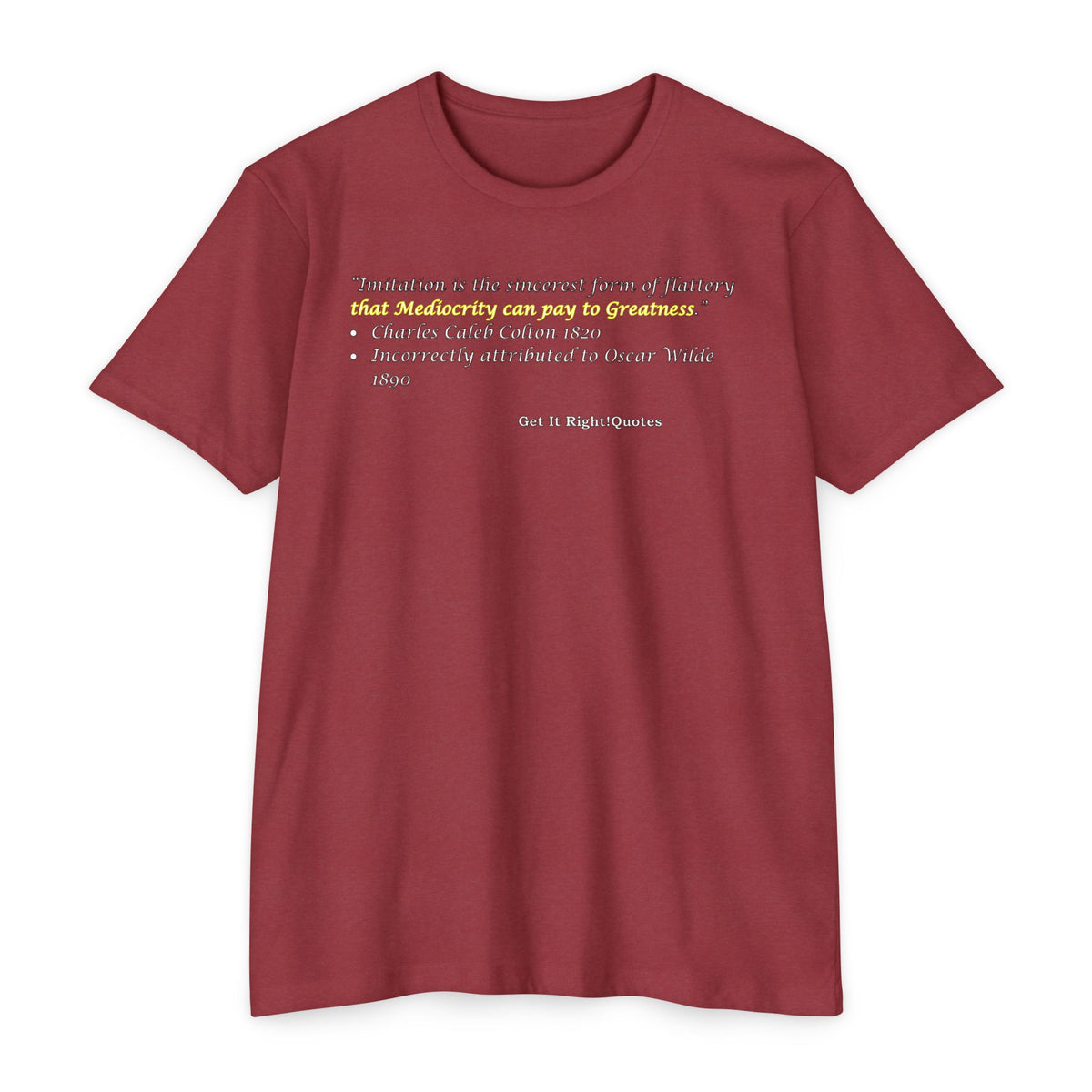 Imitation Flattery Quote