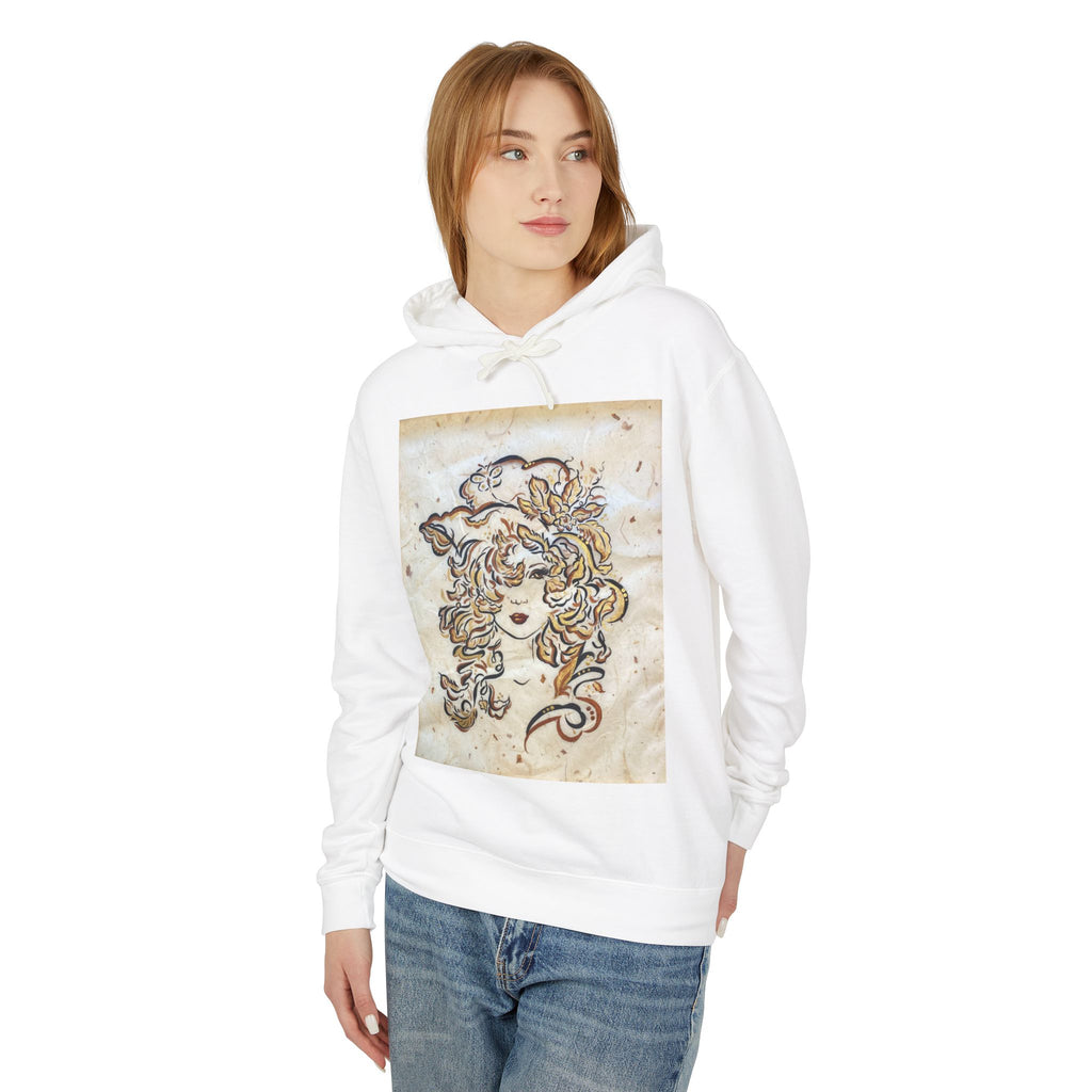 Arabella Full Print Lightweight Hooded Sweatshirt