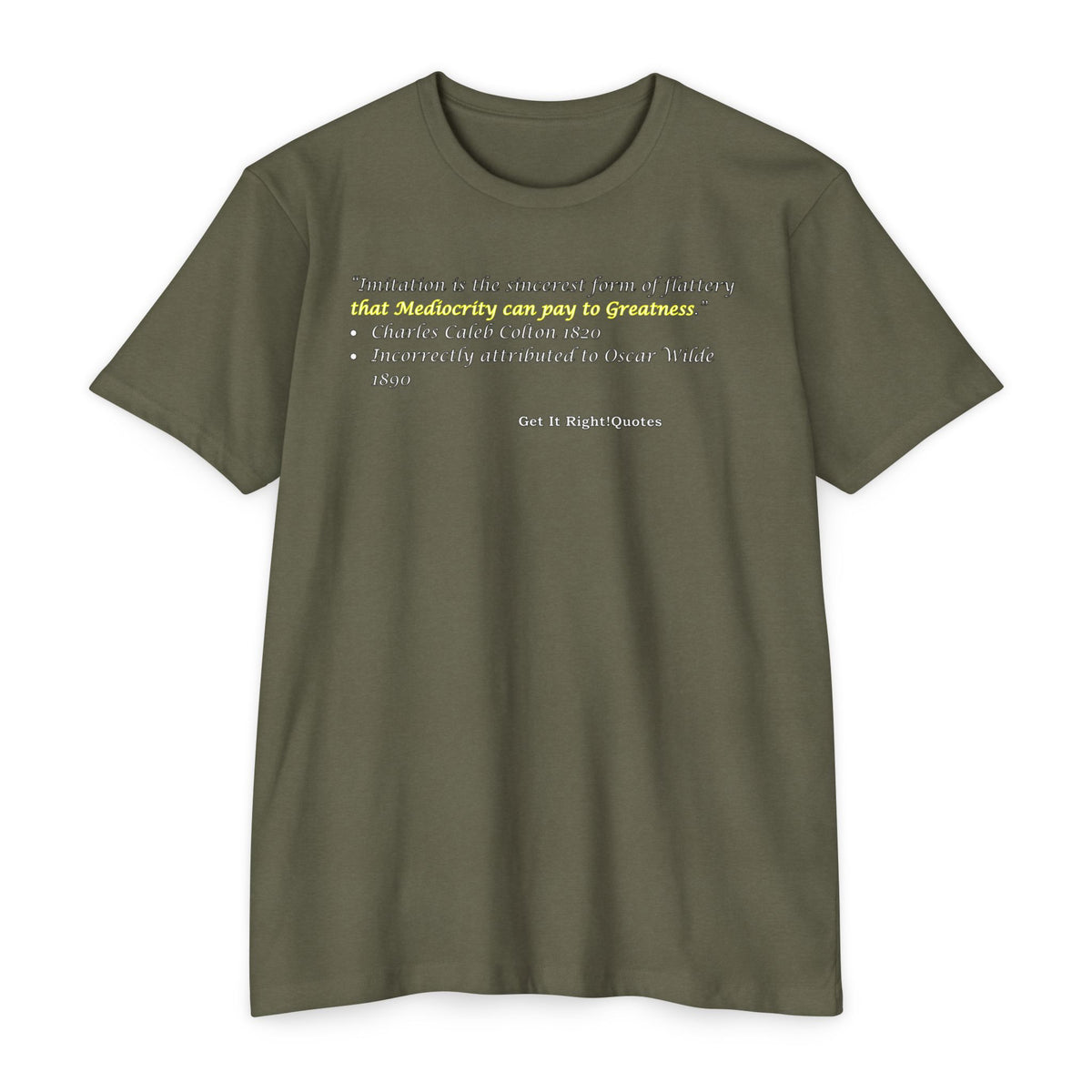 Imitation Flattery Quote